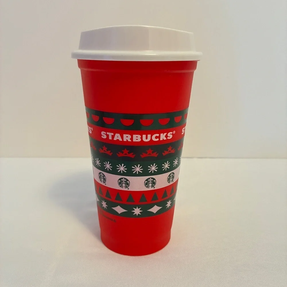 Starbucks Reusable Red Holiday Cups 2018/ 2019/ 2020/ 2022/ 2023 Set of 5